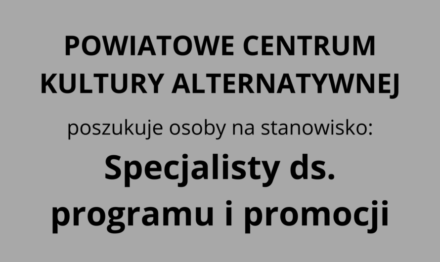 ZAPRASZAMY DO WSPÓŁPRACY :)